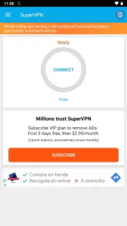 SuperVPN Fast VPN Client скриншот 4