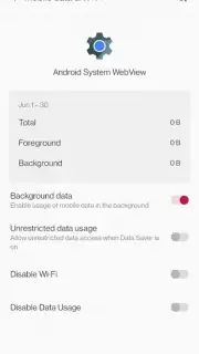 Android System WebView скриншот 1