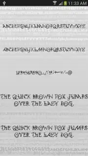 Style Free Font Theme скриншот 7