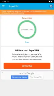 SuperVPN Fast VPN Client скриншот 6