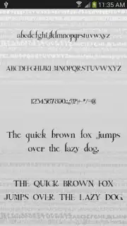 Style Free Font Theme скриншот 3